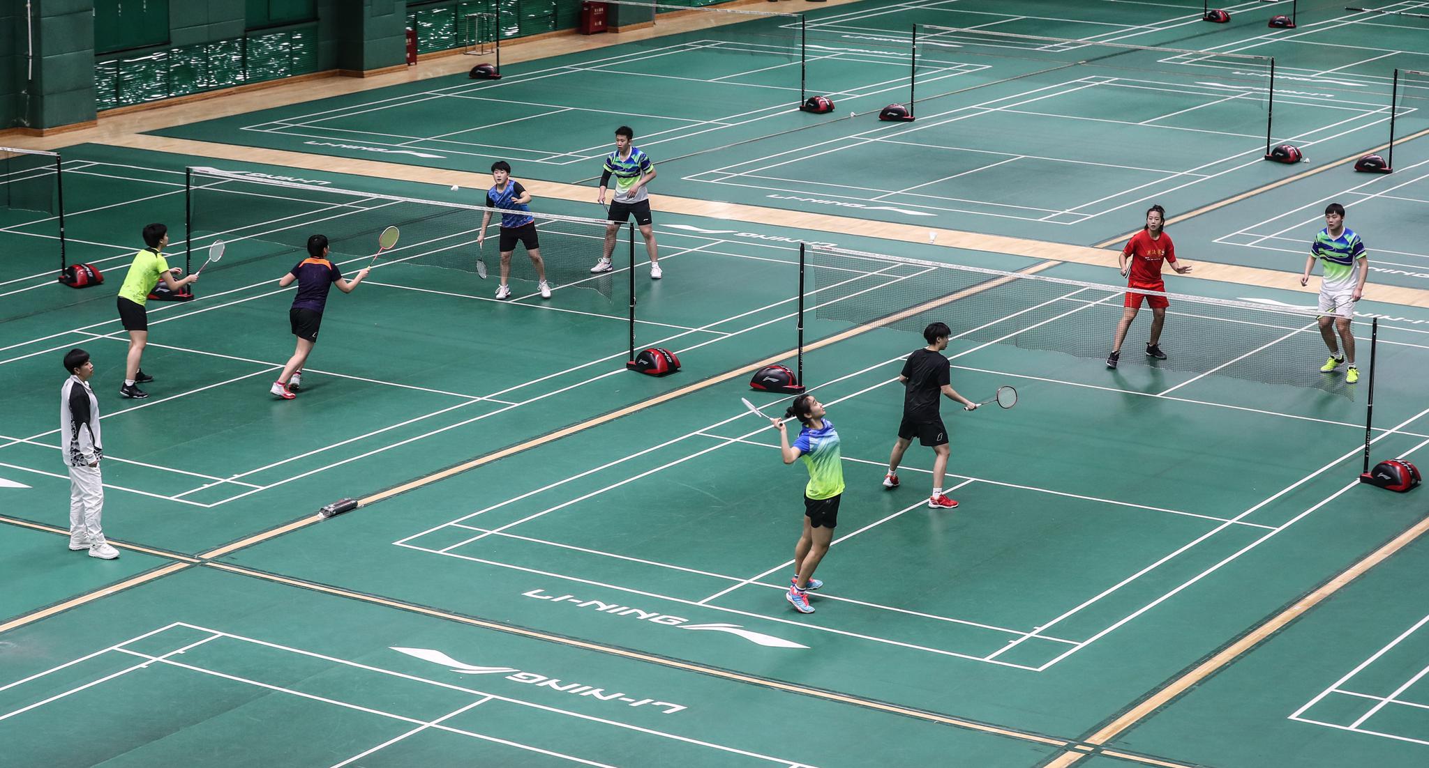 羽毛球丨辽宁省羽毛球队进行公开训练