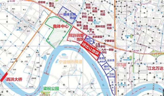 看規劃圖 寧波樓市21宗重量級宅地瞭解一下