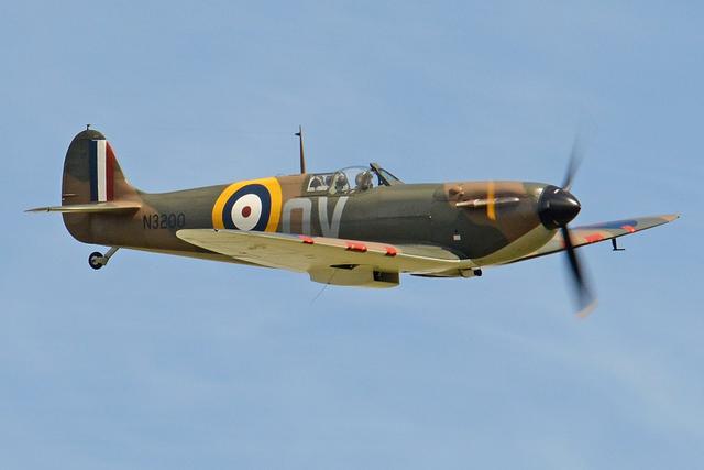 脚踢斯图卡,拳打一零九,大不列颠的守卫者,英国"喷火"战斗机