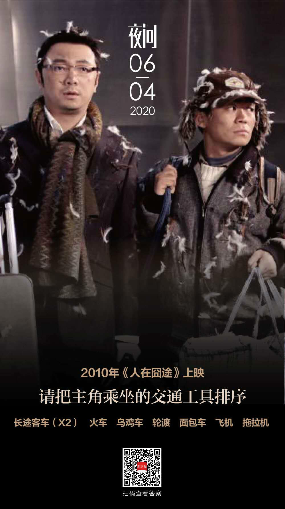这是人在囧途十级学者都难答对的题丨夜问