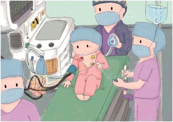 上海儿童医学中心启用漫画术前科普宣教