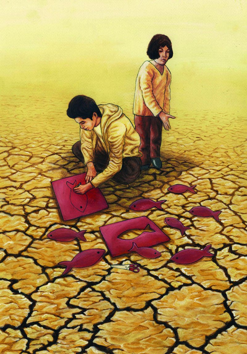 漫世界幽默漫画欣赏水是生命之源