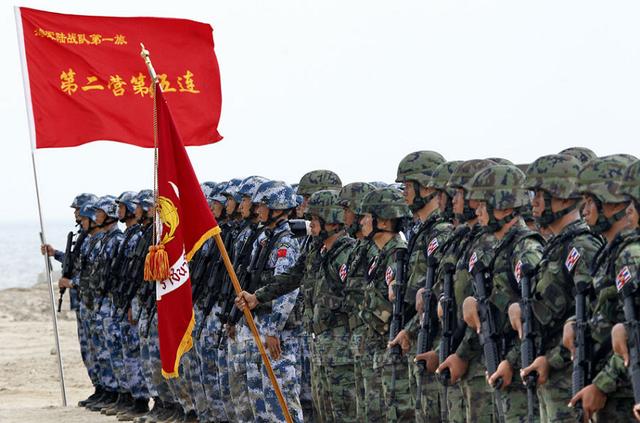 驻吉布提中国海军换新迷彩服太帅了全军将陆续跟进