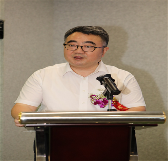 广西壮族自治区联社党委书记罗军致辞.华为技术有限公司 供图