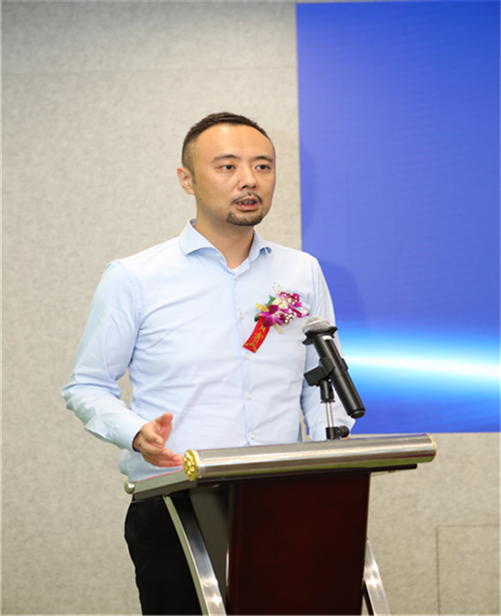 华为技术有限公司副总裁史耀宏致辞.华为技术有限公司 供图