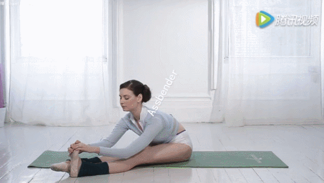 爆火的美丽芭蕾5分钟肌肉拉伸gif合集运动完这样拉伸就够了