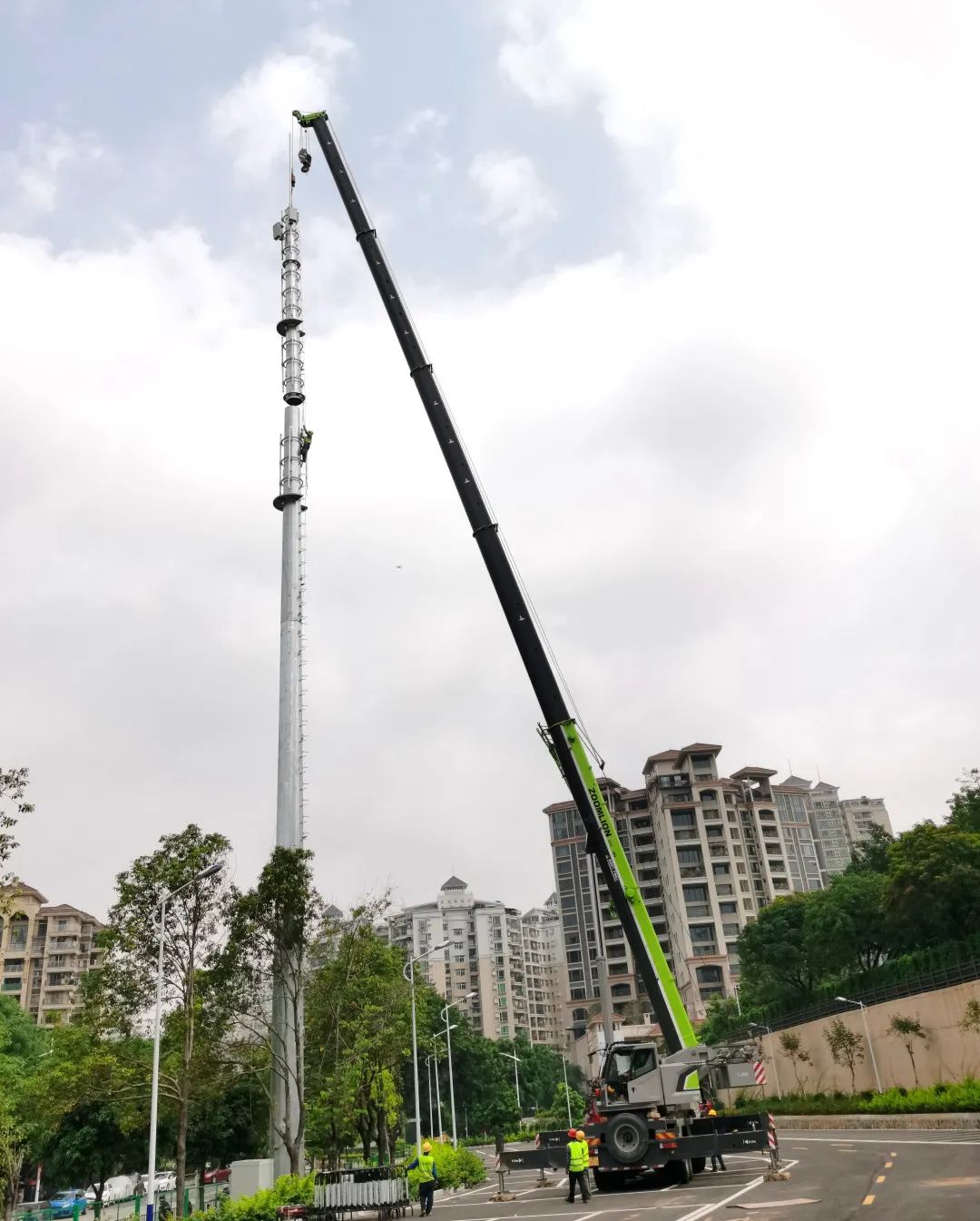 5g基站项目建设的顺利完成,主要得益于广州铁塔公司前期积极拜访各级