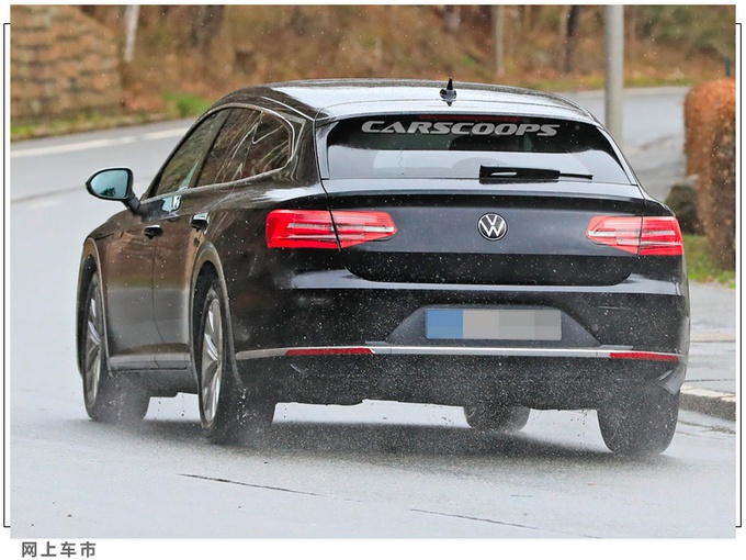 大众CC猎装版实车街拍！两周后发布，动力超本田雅阁，90后首选