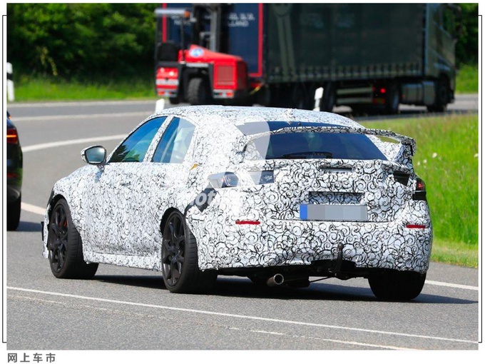 本田新思域Type R渲染图，前脸造型更精致，搭2.0T混动