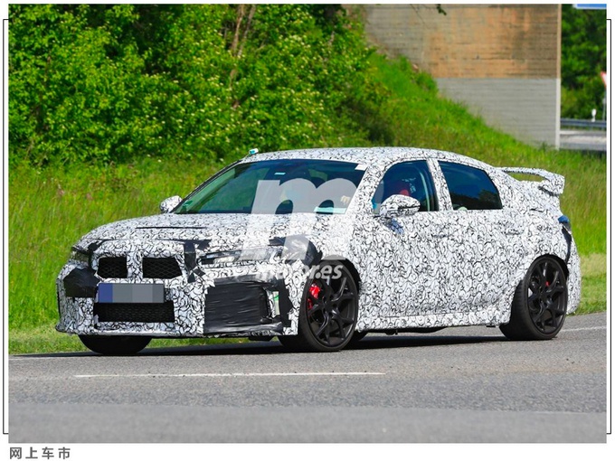 本田新思域Type R渲染图，前脸造型更精致，搭2.0T混动