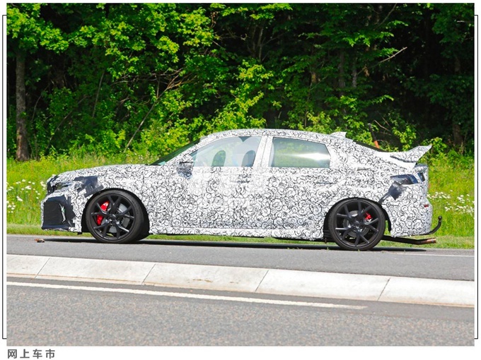 本田新思域Type R渲染图，前脸造型更精致，搭2.0T混动