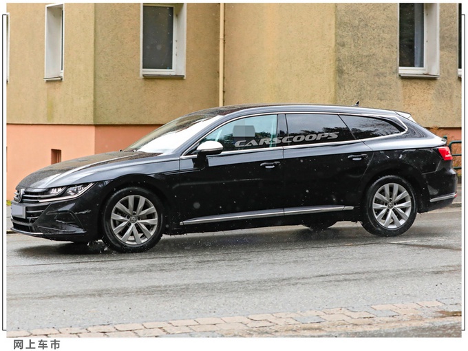 大众CC猎装版实车街拍！两周后发布，动力超本田雅阁，90后首选
