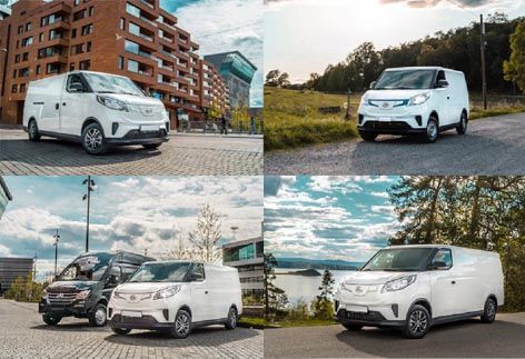 上汽MAXUS纯电动智能物流车欧洲预售迎千张订单 首批出口挪威328台