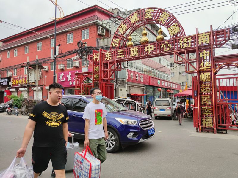 复工后的东三旗村烟火气渐浓