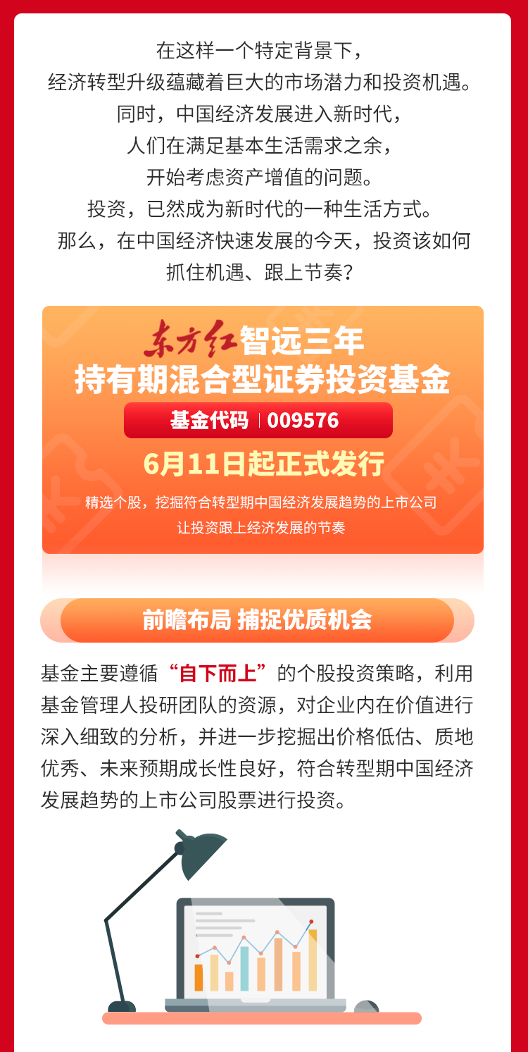 东方红智远三年持有期混合型证券投资基金基金代码:009576基金发行日