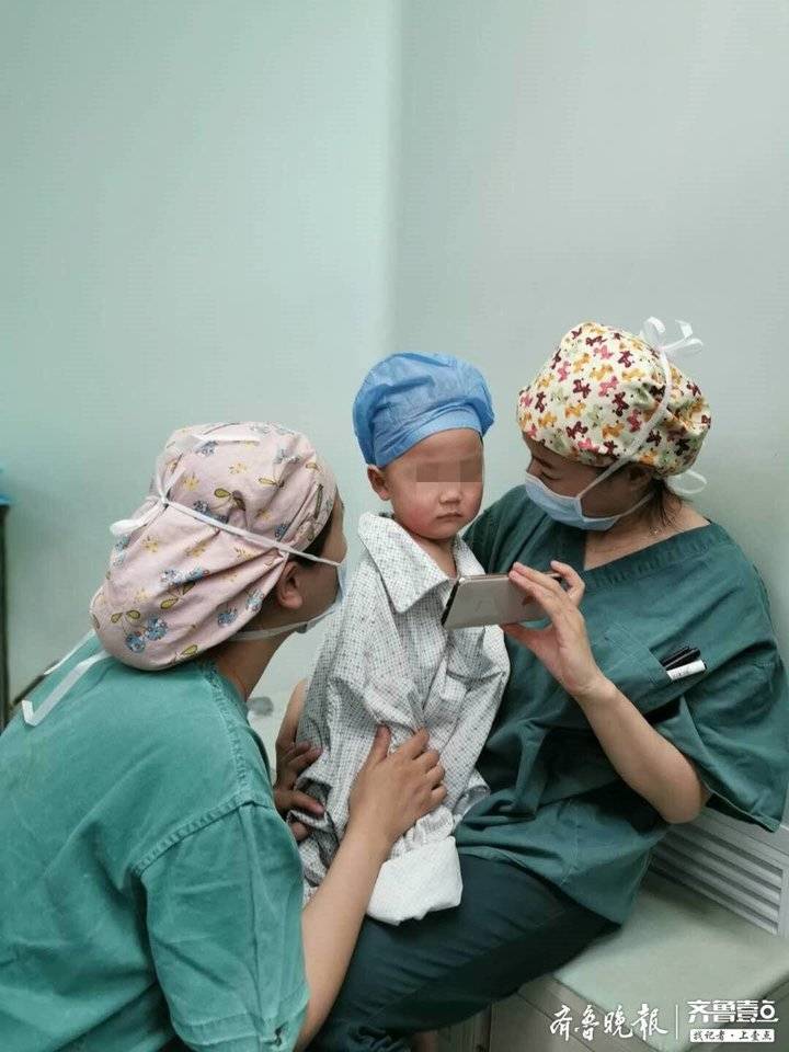 情报站|4岁宝宝做手术,济南一医院护士轮流当起临时"妈妈"
