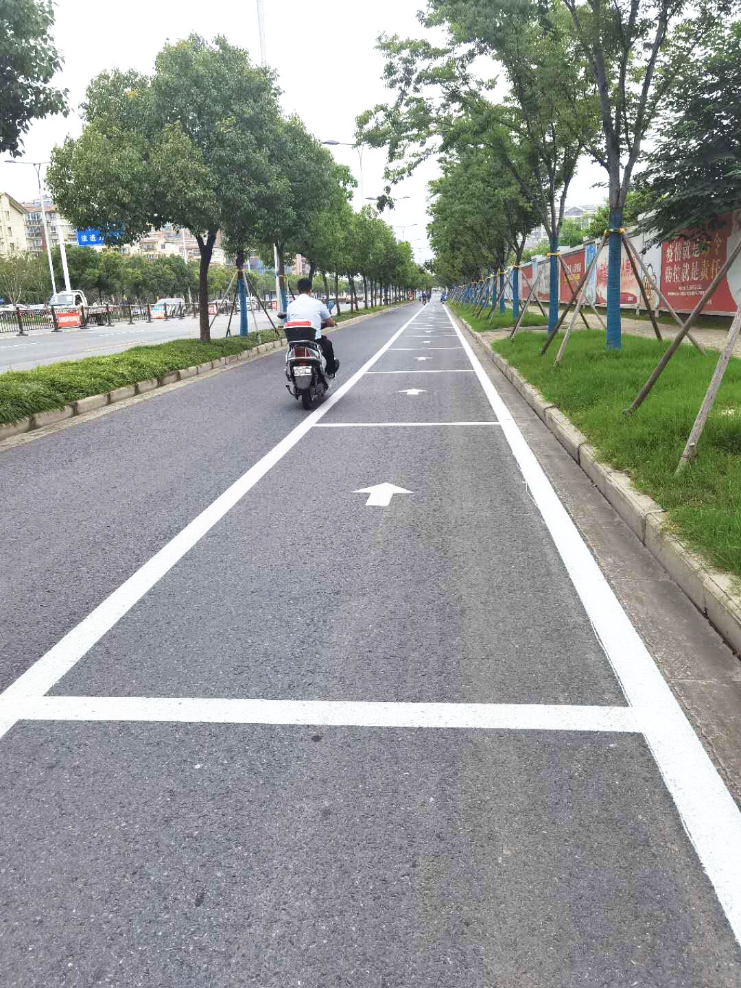 这些路边新画停车位可以停了吗收费吗?回应来了