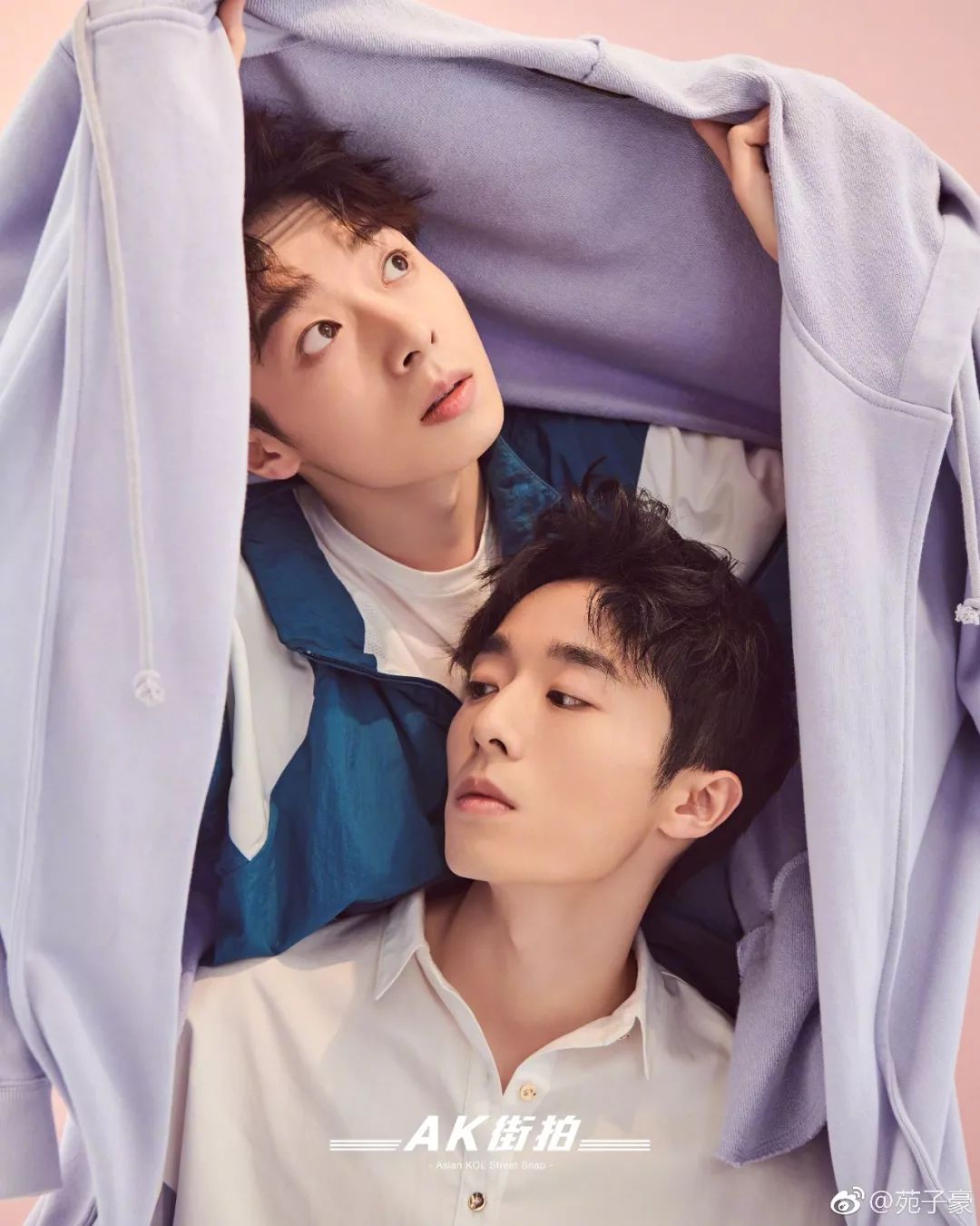 原来两个男生还可以这样拍照简直太酷了