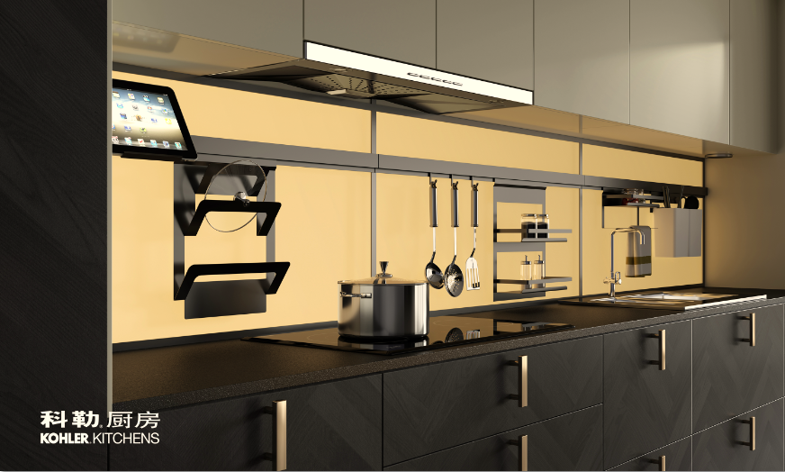 打破空间隔阂 科勒带你呼朋唤友聚厨房|厨房|科勒|橱柜_新浪新闻