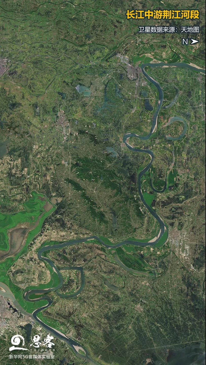 卫星地图看洪灾:为何湖北易发洪水?