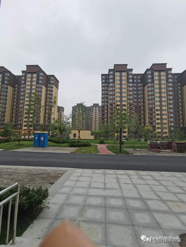 经济开发区亦城亦景家园交房在即总体不错有点商品房的样子