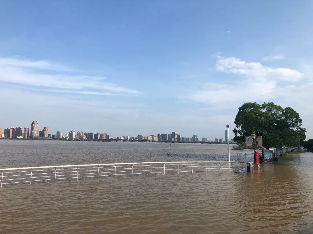 秋水广场已成这样,赣江2号洪水即将抵昌|江西|暴雨|南昌_新浪新闻
