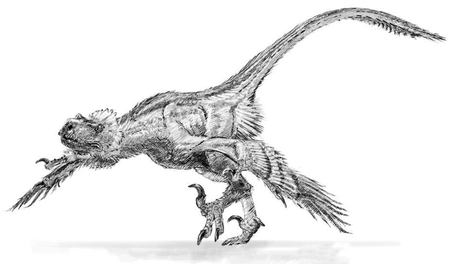 振元龙,图片来自《恐龙的兴衰》一书