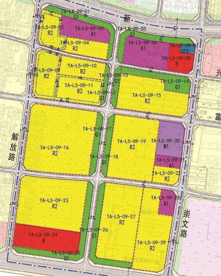 都在邱家店镇泰安连发四则街区控制性详细规划具体为