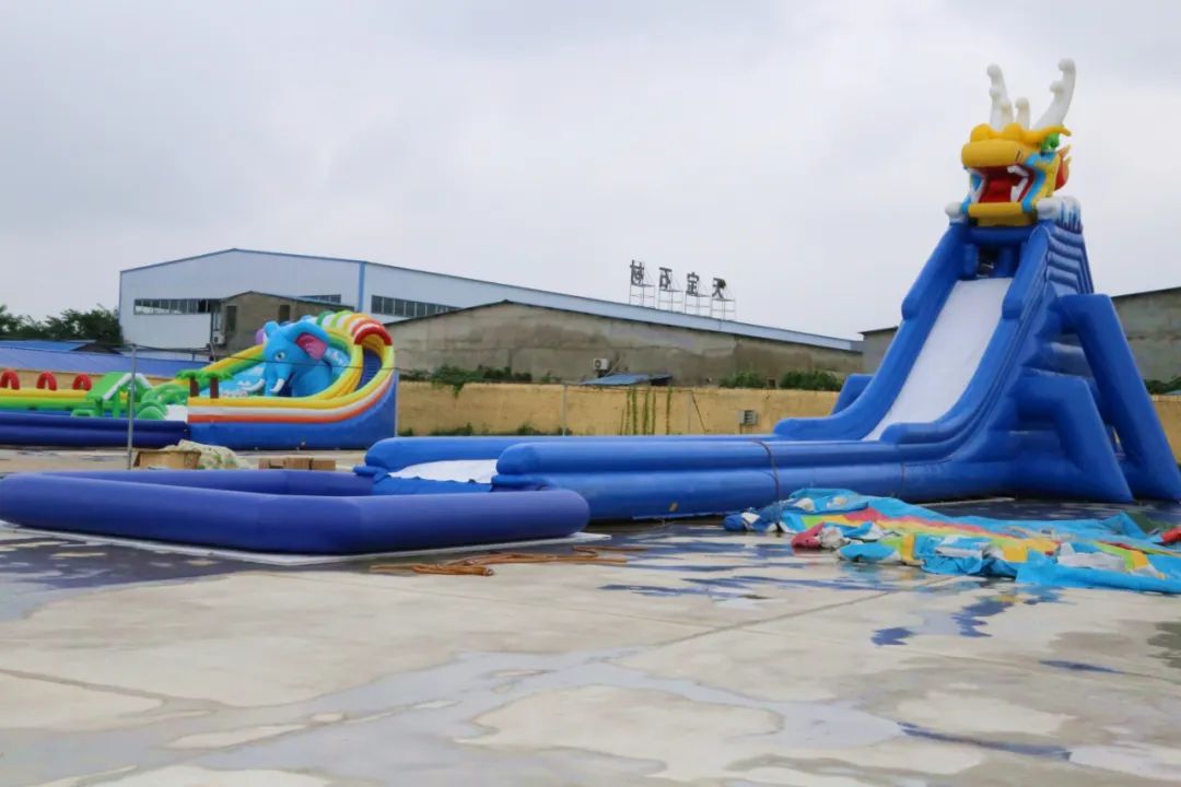 免费门票拿到手软枣阳市区新开一家水上乐园02冰雪王国龙王滑梯