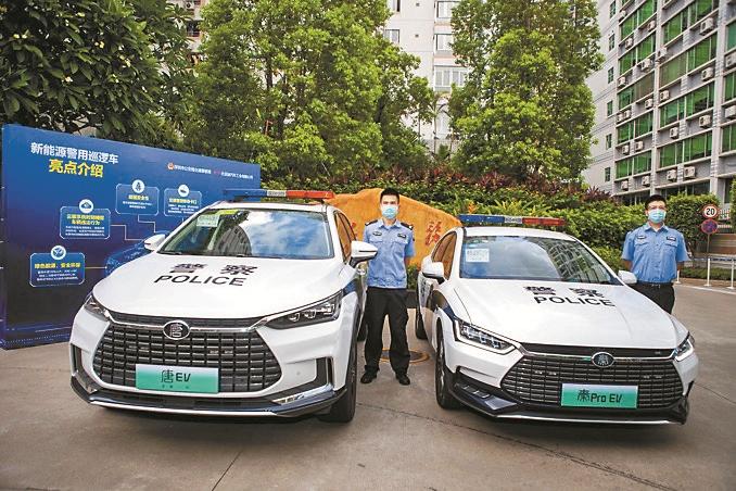 电动警车上线!一辆车就是一个移动卡口