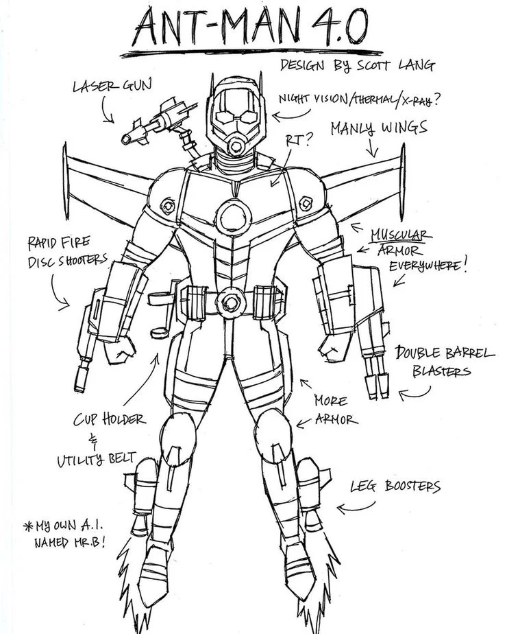 蚁人不满当前战衣希望将自己改成钢铁侠