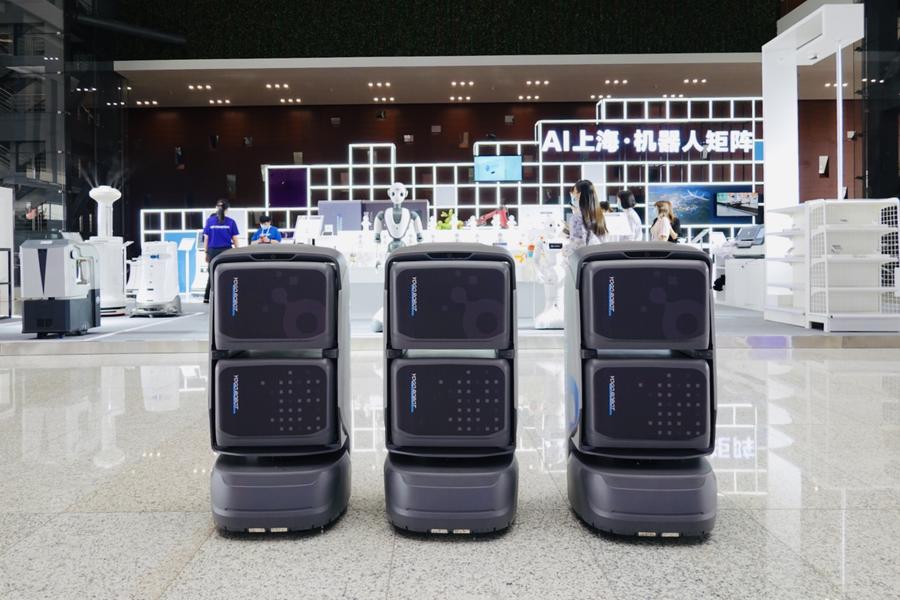 2020世界人工智能大会开幕:yogo末端智能配送系统引注目