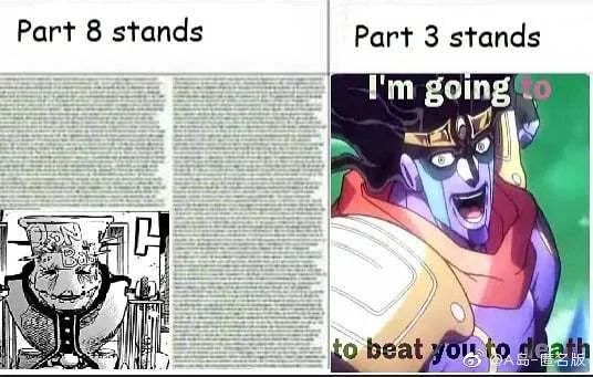 jojo梗图合集!真的有意思头都笑掉了!|合集|署名|原作者_新浪新闻