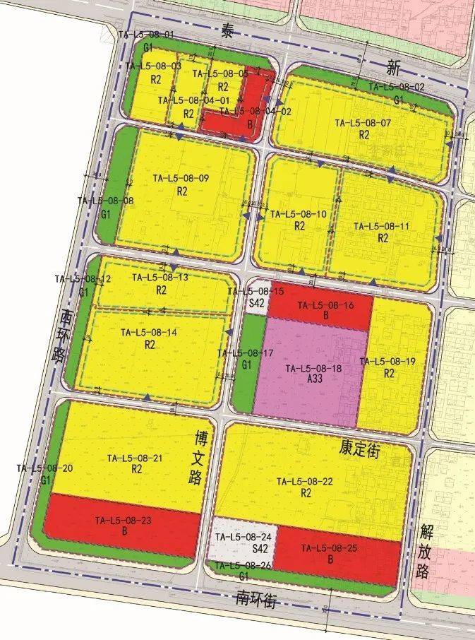 都在邱家店镇泰安连发四则街区控制性详细规划具体为
