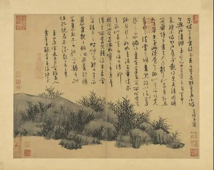 题跋是中国画独特的一种艺术形式