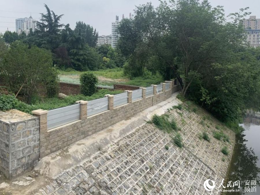 移动拼装式防洪墙稳固合肥南淝河堤防