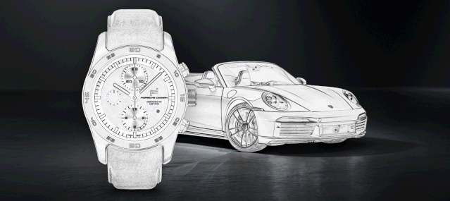 汽车圈玩表谁都玩不过保时捷