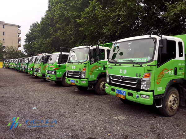 "小五件"防止抛洒滴漏 南京鼓楼145辆五小工程车升级亮相