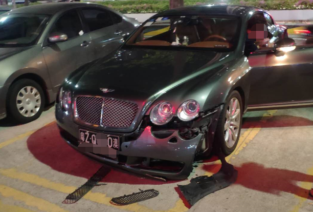 女子开宾利深夜去搓麻将，车停楼下被人撞损20万！闯祸的也是……休闲区蓝鸢梦想 - Www.slyday.coM
