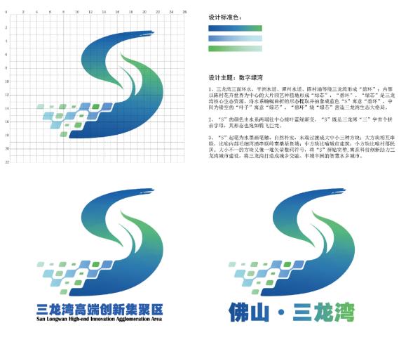 三龙湾logo征集设计大赛获奖情况公示
