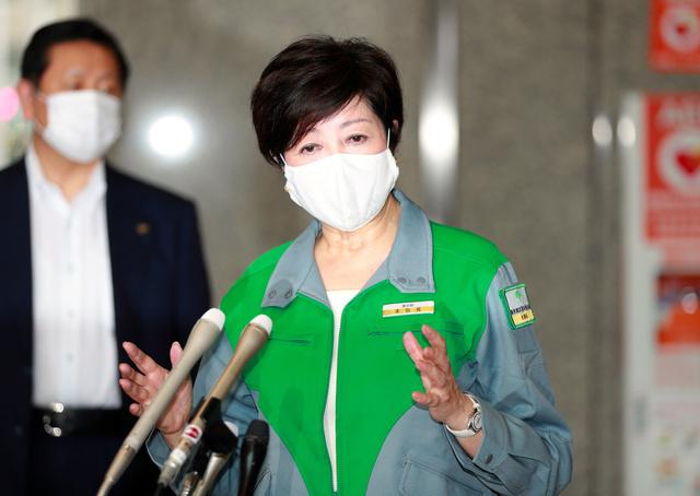 东京都知事小池百合子(朝日新闻)