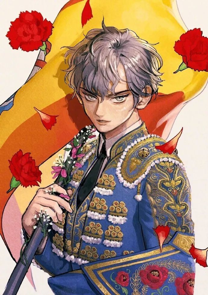 一组异域风情的美少年插画我太可以了