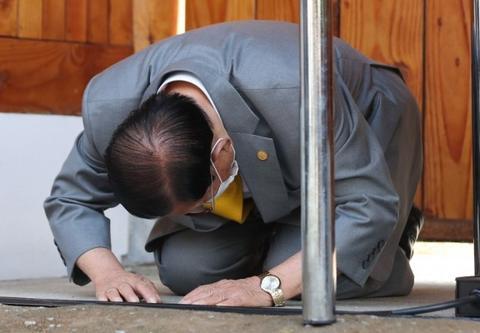 89岁新天地会长被传唤 曾在首尔市长施压后下跪道歉