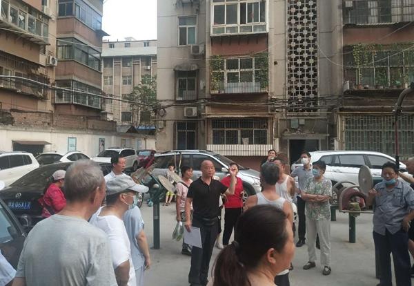 老旧小区改造如何让群众满意?郑州林山寨街道串楼院拿方案