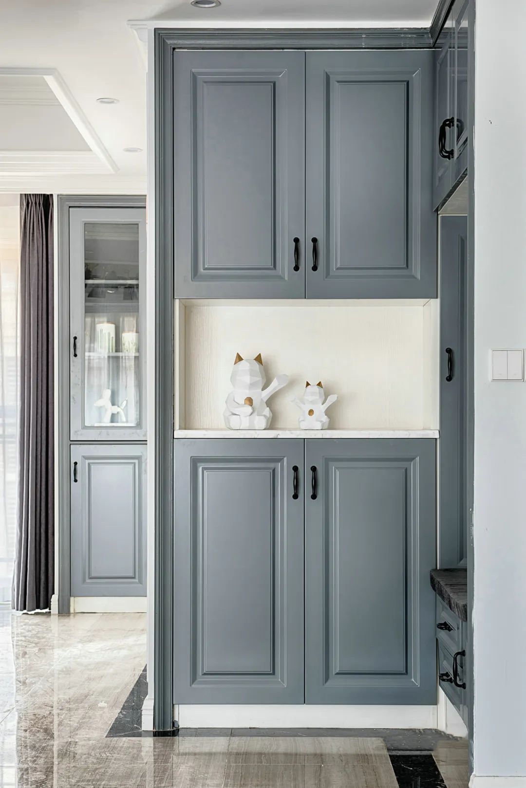 127㎡现代混搭,美式,轻奢,简约大杂烩,装出你没见过的风格