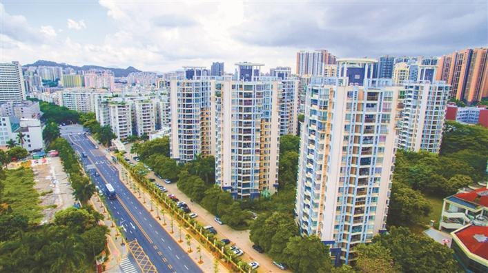 南湾街道康乐社区一角.