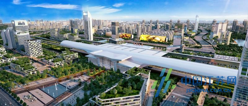 平潮高铁新城未来南通新门户