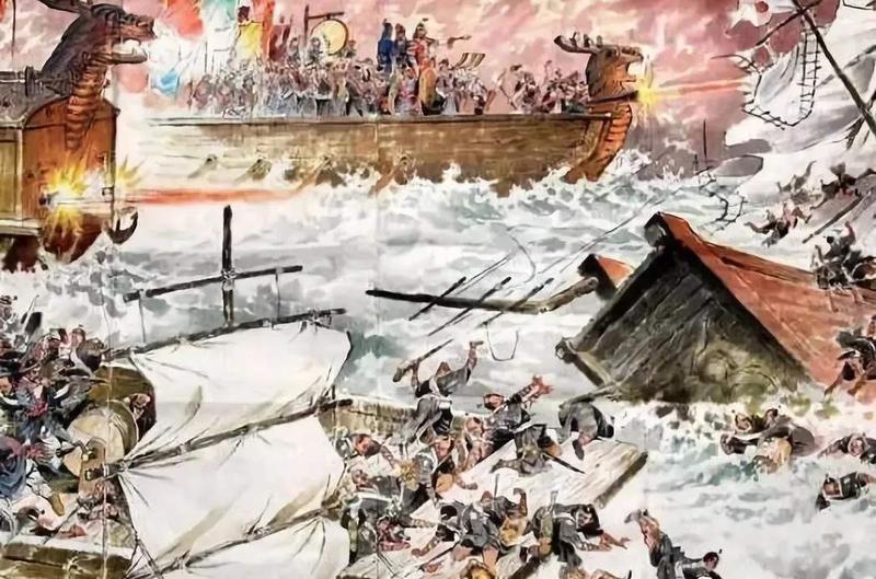 具体说来,南宋末年,蒙元铁骑迅速向南推进,直到"崖山之战",南宋王朝