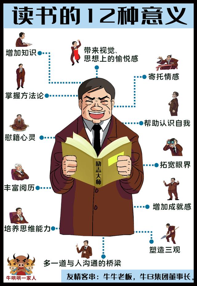 一张图片点醒无数梦中人,原来这就是读书的意义|读书|牛|书籍_新浪新闻