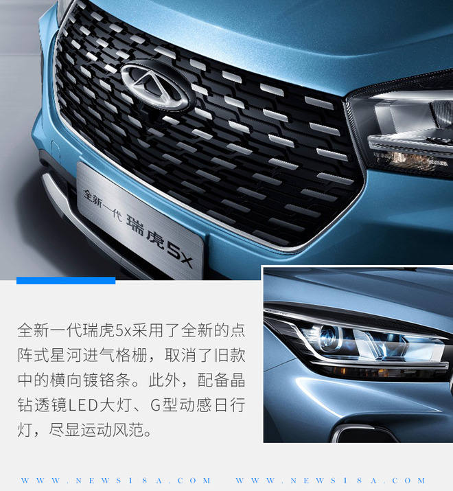 新外观/新内饰 全新一代瑞虎5x购车手册